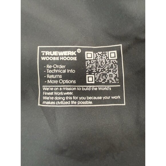 Truewerk Mens Woobie Hoodie Full Zip Jacket Size Medium Camo Tactical Workwear - Picture 6 of 14